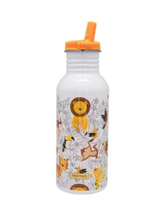 Sticla pentru copii, aluminiu, 500 ml, Jungla - VIN BOUQUET 